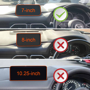 Tempered Glass Screen Protector for Mazda CX5 CX-5 2017-2021 Touchscreen Anti-Scratch Cover Accessories - 0