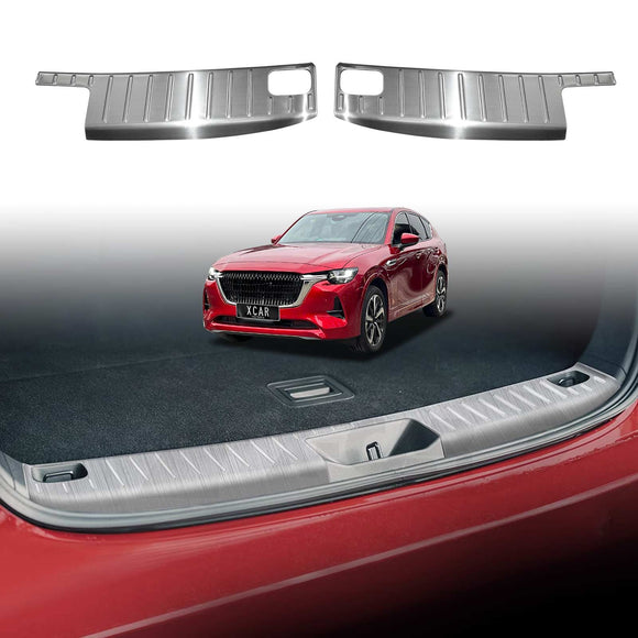 Rear Bumper Guard for Mazda CX-60 CX60 2023-Onwards Boot Trunk Step Panel Protector