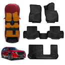 Floor Mats for Mazda CX-80 CX80 2024-Onwards All-Weather Liners-1