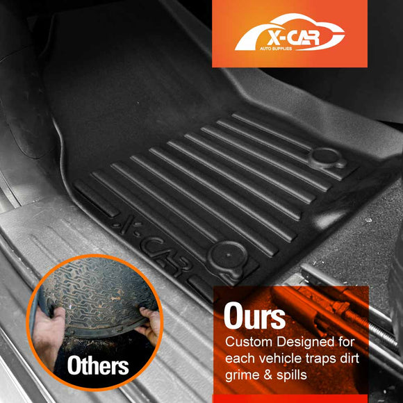 3D Floor Mats for Mazda CX-9 CX9 2016-Onwards All-Weather Car Liners