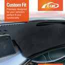 Dash Mat for Mazda 3 BP Series Hatch Sedan 2019-Onwards Non-Slip Microfiber Pad Cover-3