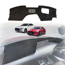 Dash Mat for Mazda 3 BP Series Hatch Sedan 2019-Onwards Non-Slip Microfiber Pad Cover-1