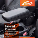 Central Armrest Storage Box with Cup Holder for Mazda CX-3 CX3 2015-Onwards Arm Rest Interior Accessories-3