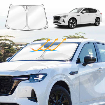 WindScreen Sun Shade For Mazda CX-60 CX60 2023-2025 WindShield Blind