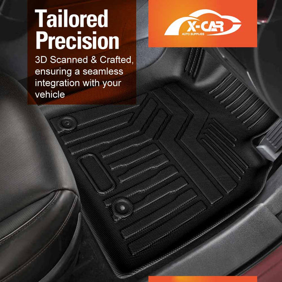 3D Floor Mats for Mazda 3 BP Series Hatch Sedan 2019-Onwards All-Weather Car Liners