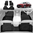 3D Floor Mats for Mazda 3 BP Series Hatch Sedan 2019-Onwards All-Weather Car Liners-1