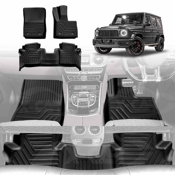 3D Floor Mats for Mercedes-Benz G-Class W463 2019-Onwards All-Weather Car Liners