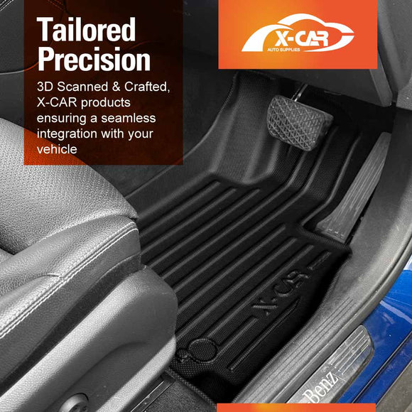 3D Floor Mats for Mercedes-Benz GLC Class 2015-2022 All-Weather Car Liners