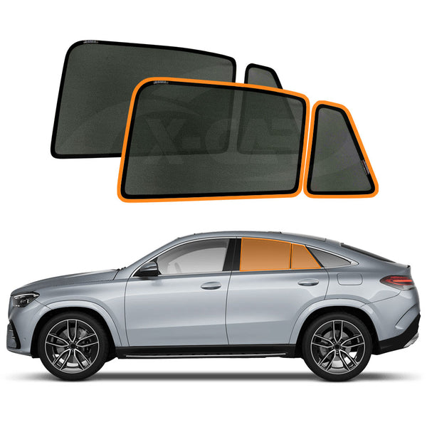 Window Magnetic Sun Shade for Mercedes-Benz GLE Coupe 2015-2025