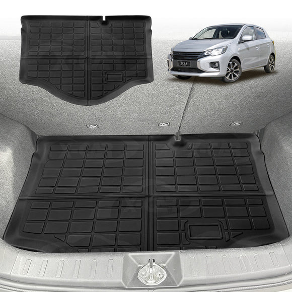 Boot Liner for Mitsubishi Mirage Hatch 2013-2022 All Weather Cargo Mat