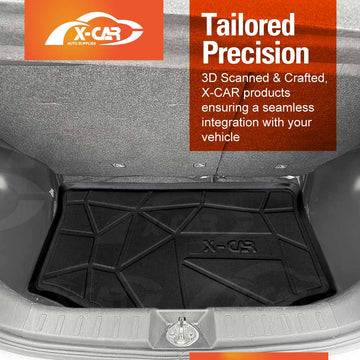 Boot Liner for Mitsubishi Mirage Hatch 2013-2022 All Weather Cargo Mat - 0