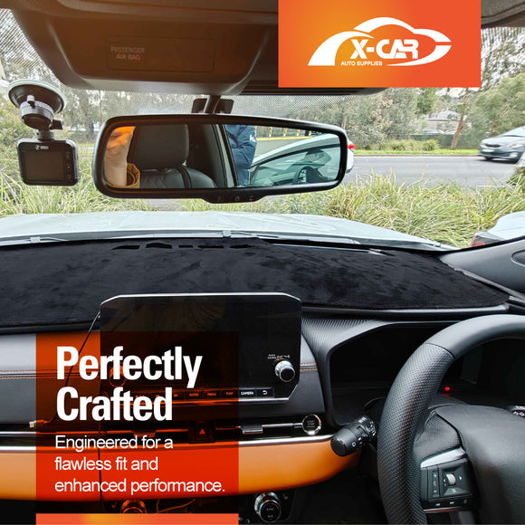 Dash Mat for Mitsubishi Outlander ZM Series With HUD 2021-Onwards Non-Slip Microfiber Pad Cover