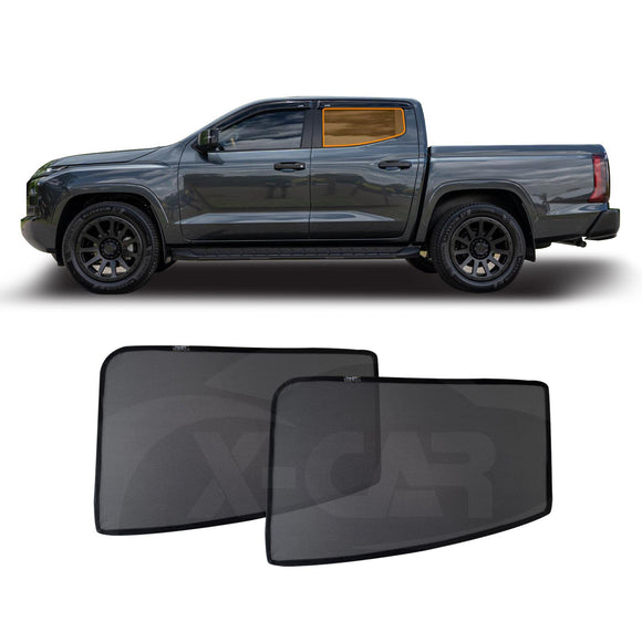 Window Sun Shades for  Mitsubishi Triton MV Double Cab 2024-Onwards