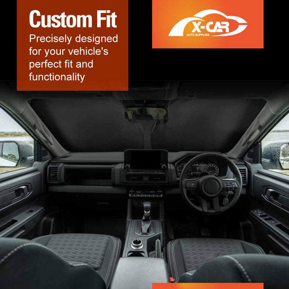 WindScreen Sun Shade for Mitsubishi Triton MV Double Cab 2024-Onwards