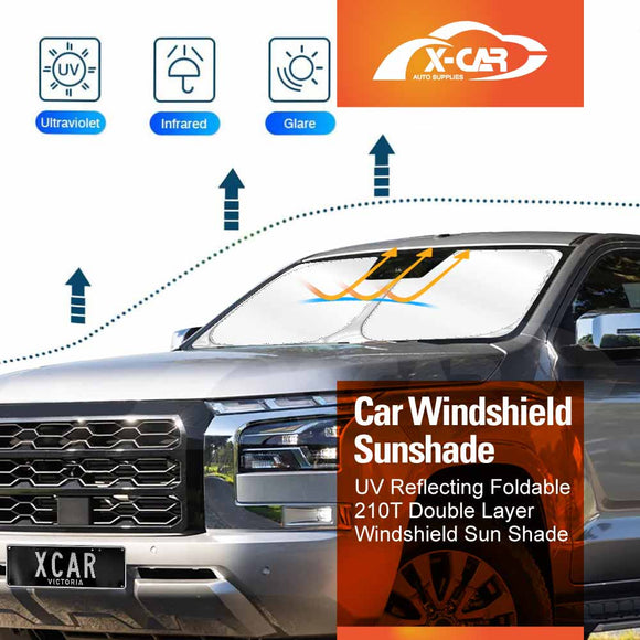 WindScreen Sun Shade for Mitsubishi Triton MV Double Cab 2024-Onwards