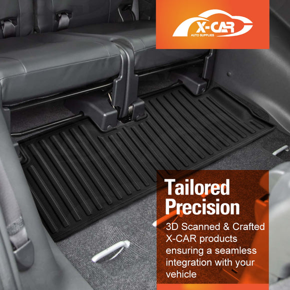 3D Floor Mats for Mitsubishi Pajero Sport 2015-2025 All-Weather Liners