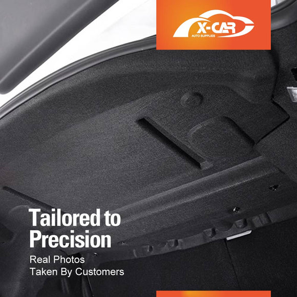 Rear Trunk Soundproof Cotton Mat Cover for Tesla Model 3 2017-2023