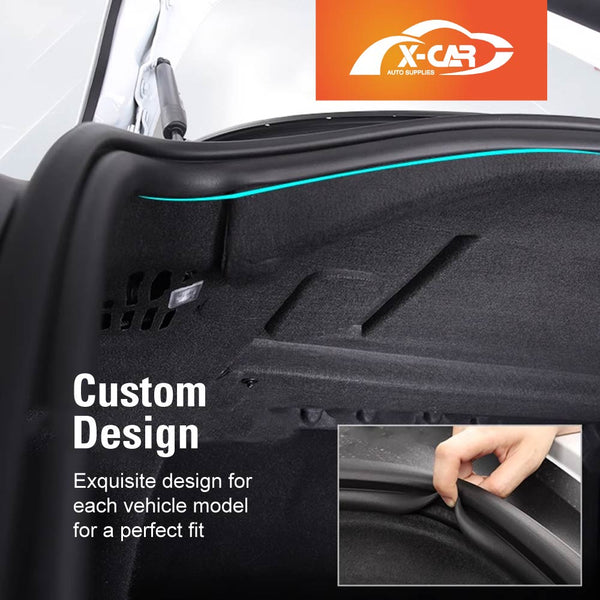 Rear Trunk Soundproof Cotton Mat Cover for Tesla Model 3 2017-2023