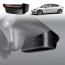 Tesla Model 3 Sun glasses Holder Car Glasses Case Box Flocking Lining Organizer-1