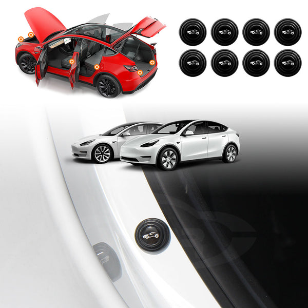Tesla Model 3/Y Car Door Anti-shock Silicone Pad Buffer Gasket Sticker Cushion