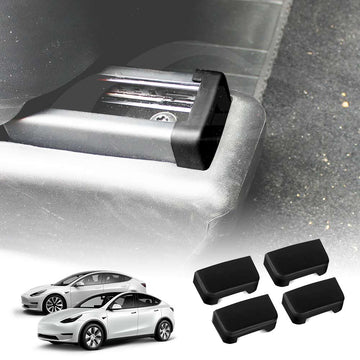 Seat Rail Cap for Tesla Model 3 Model Y Slide Anti-collision Rubber Cover Plug