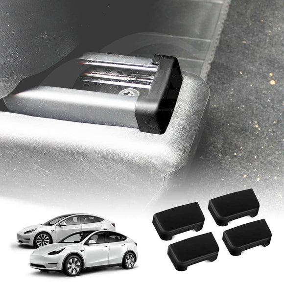 Seat Rail Cap for Tesla Model 3 Model Y Slide Anti-collision Rubber Cover Plug