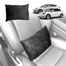 Black Headrest/Waist Pillow for Tesla Model 3/Y Seat Neck/Back Support Cushion Accessories-3