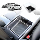 Premium Centre Console Organiser Tray for Tesla Model 3/Y Armrest Storage Box Cubby Drawer Container-2