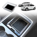 Premium Centre Console Organiser Tray for Tesla Model 3/Y Armrest Storage Box Cubby Drawer Container-3