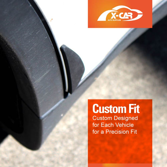 4PCS Car Door Edge Corner Protector for Tesla Model Y 2021-2025 Door Guards Anti-Scratch Cover