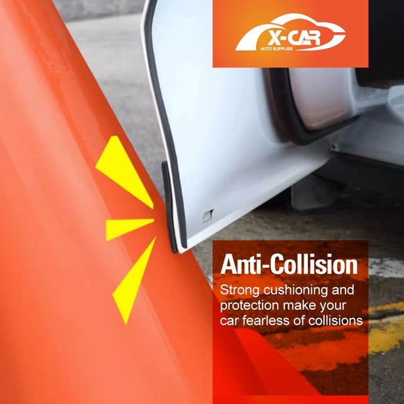 4PCS Car Door Edge Corner Protector for Tesla Model Y 2021-2025 Door Guards Anti-Scratch Cover