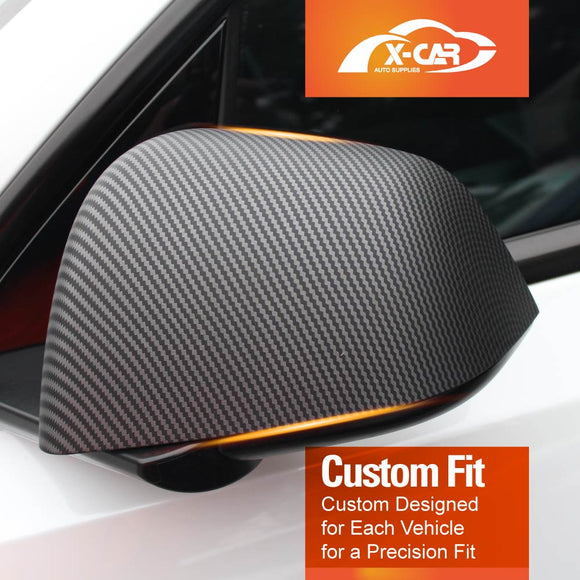 Rear View Mirror Trim Cover For Tesla Model Y 2022-2025