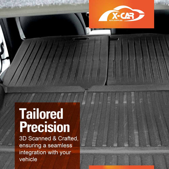 Tesla Model 3 Highland 3D All-Weather Interior Liners for Boot Frunk Cargo Mats 2023-Onwards