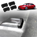 Seat Rail Cap for Tesla Model 3 Highland 2023-Onwards Slide Anti-collision Rubber Cover Plug Car Accessories-1