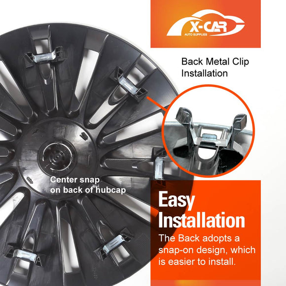 Tesla Model 3 Highland 18'' Wheel Protector Cover Hub Caps 2023-Onwards