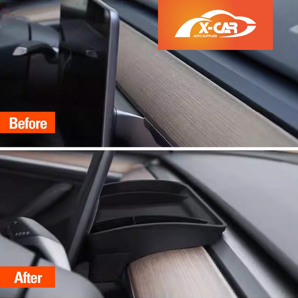 Center Screen Console Dash Tray For Tesla Model 3 2017-2023 and Model Y 2021-2025