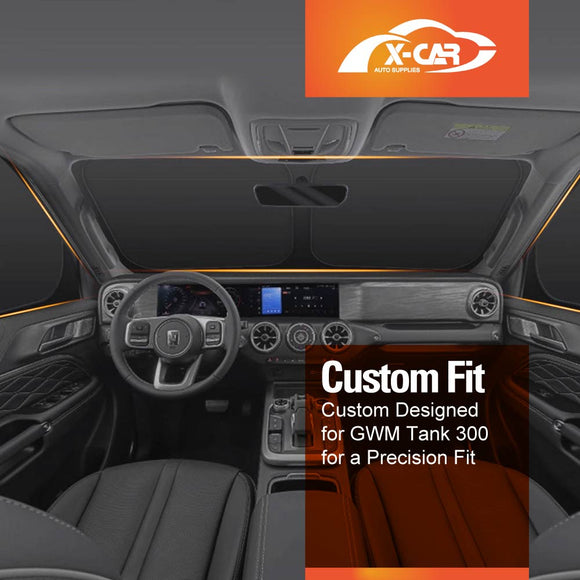 GWM Tank 300 2023-2025 Window Sunshade Block Cover Parking/Camping Privacy Protection