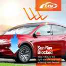 Glass Roof Sunshades Mesh for Tesla Model Y L 6-Seat 2026-Onwards Sunroof Sun Blind-3