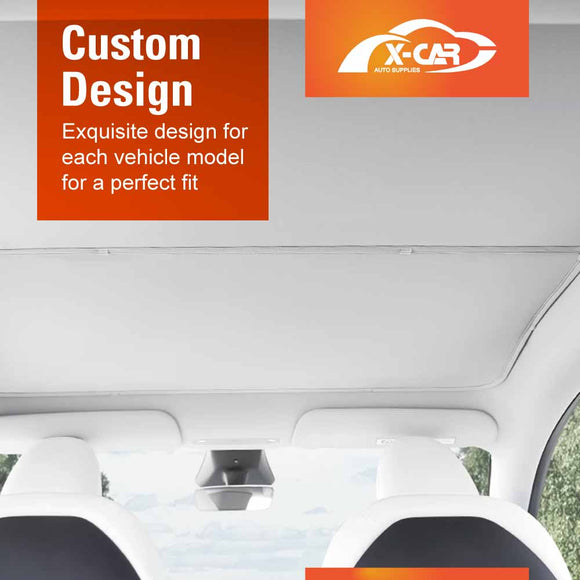 Glass Roof Sun Shades for Tesla Model Y Juniper 2025-Onwards Sunroof Mesh Blind