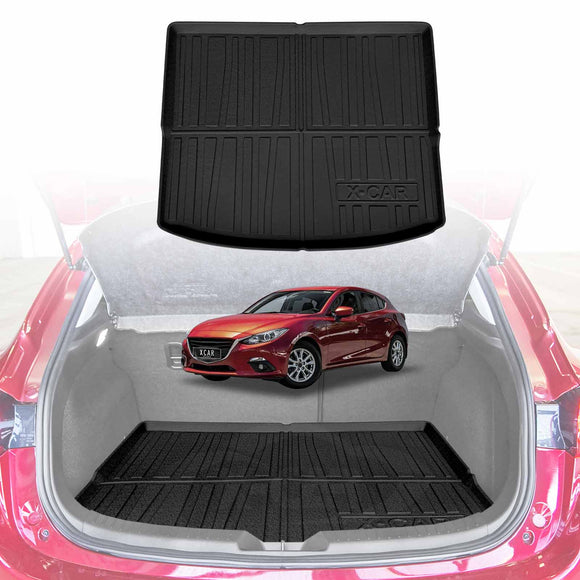 Boot Liner/ Back Seat Protector for Mazda 3 Hatchback BN BM 2014-2019