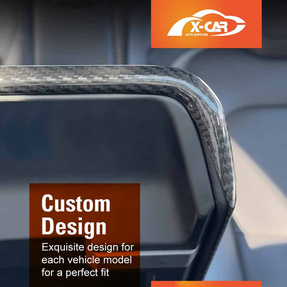 Center Console Armrest Pad Cover for Tesla Model 3 Highland 2023-Onwards Carbon Fiber Style Interior  Protector