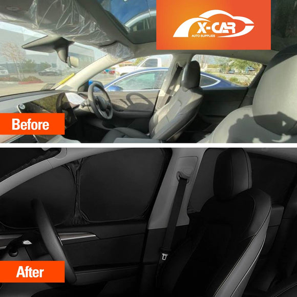 Tesla Model 3 Highland Window Sunshade Privacy Block Cover 2023-Onwards