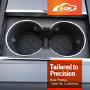 Soft Silicone Organizer Pad Set for Tesla Model 3 Highland 2023-Onwards Center Console Armrest Storage Cup Holder Coaster-17