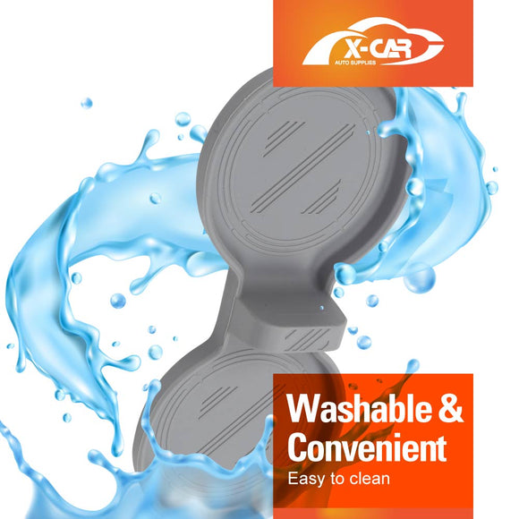 Soft Silicone Organizer Pad Set for Tesla Model 3 Highland 2023-Onwards Center Console Armrest Storage Cup Holder Coaster