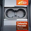 Soft Silicone Organizer Pad Set for Tesla Model 3 Highland 2023-Onwards Center Console Armrest Storage Cup Holder Coaster-11