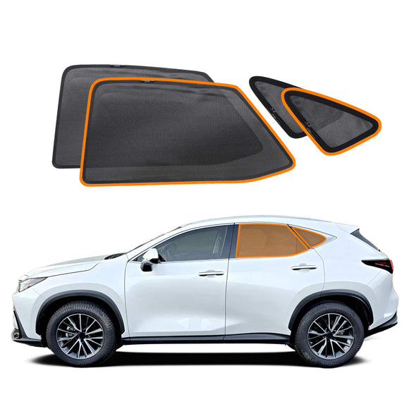 Window Sun Shades for Lexus NX Series NX250 NX350 NX350h NX450h 2022-Onwards