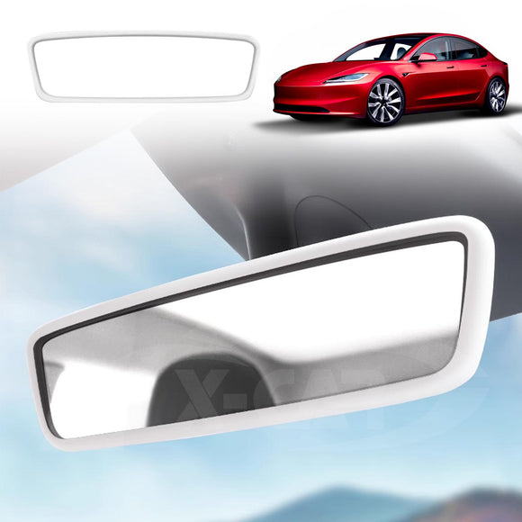Tesla Model 3 Highland Screen Protector Rearview Mirror Frame Protection Silicone Cover 2023-Onwards