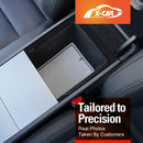 Soft Silicone Organizer Pad Set for Tesla Model 3 Highland 2023-Onwards Center Console Armrest Storage Cup Holder Coaster-28