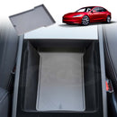 Soft Silicone Organizer Pad Set for Tesla Model 3 Highland 2023-Onwards Center Console Armrest Storage Cup Holder Coaster-5