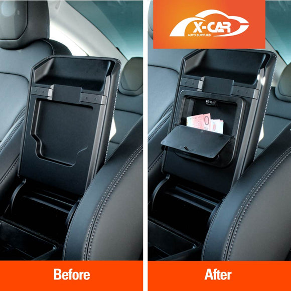 Centre Console Organizer Tray for Tesla Model 3 Highland 2023-Onwards Armrest Storage Box Cup Holder
